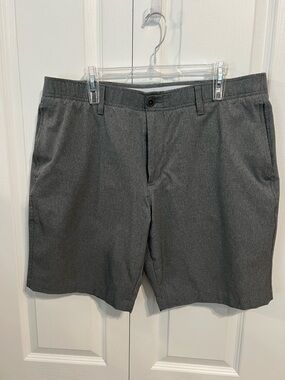 Under Armour Charcoal Flat-Front Shorts
